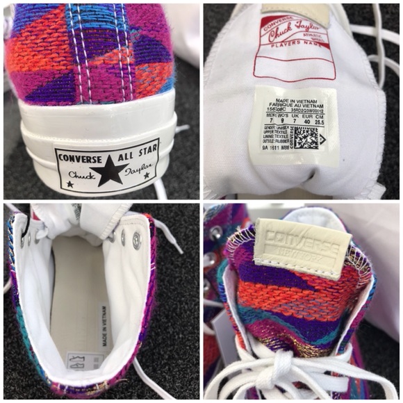 NWT Converse Ctas 70HI NY Geometric JCRD W AUTHENT - Picture 8 of 8